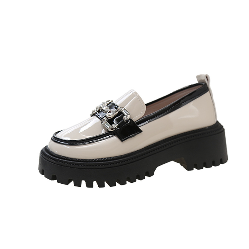 Stringate E Mocassini  | Mocassino Nero Con Fibbia  Donna Donna Donna